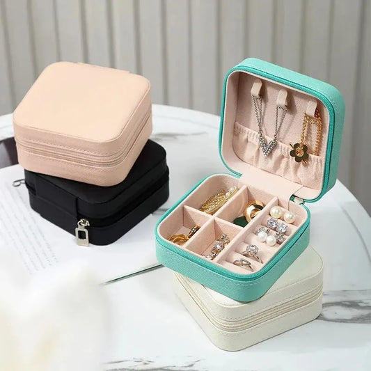 Portable Mini Jewelry Storage Box