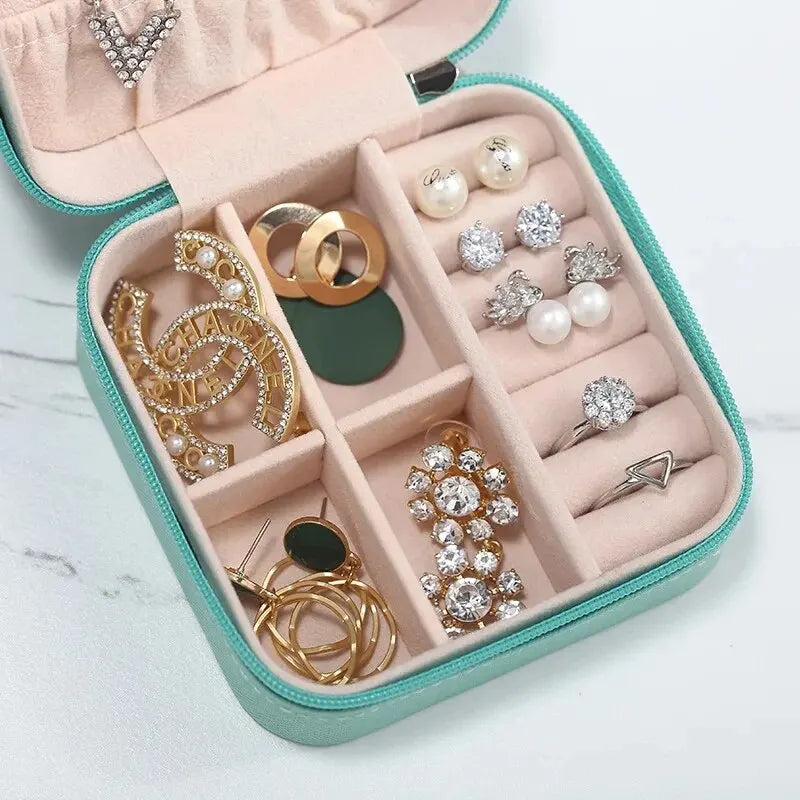 Portable Mini Jewelry Storage Box